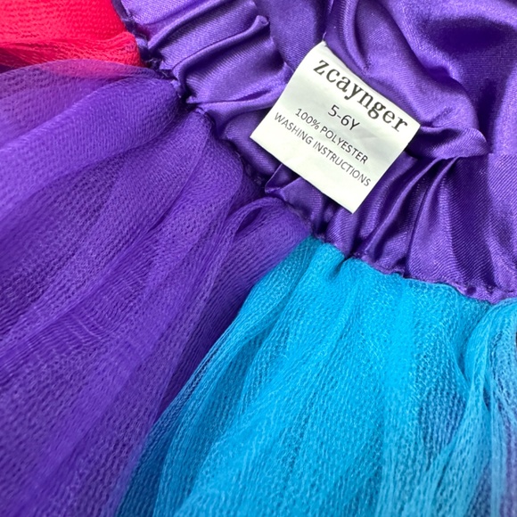 Girl's Colorful Tutu - Elastic Waistband - NWOT - Picture 6 of 7